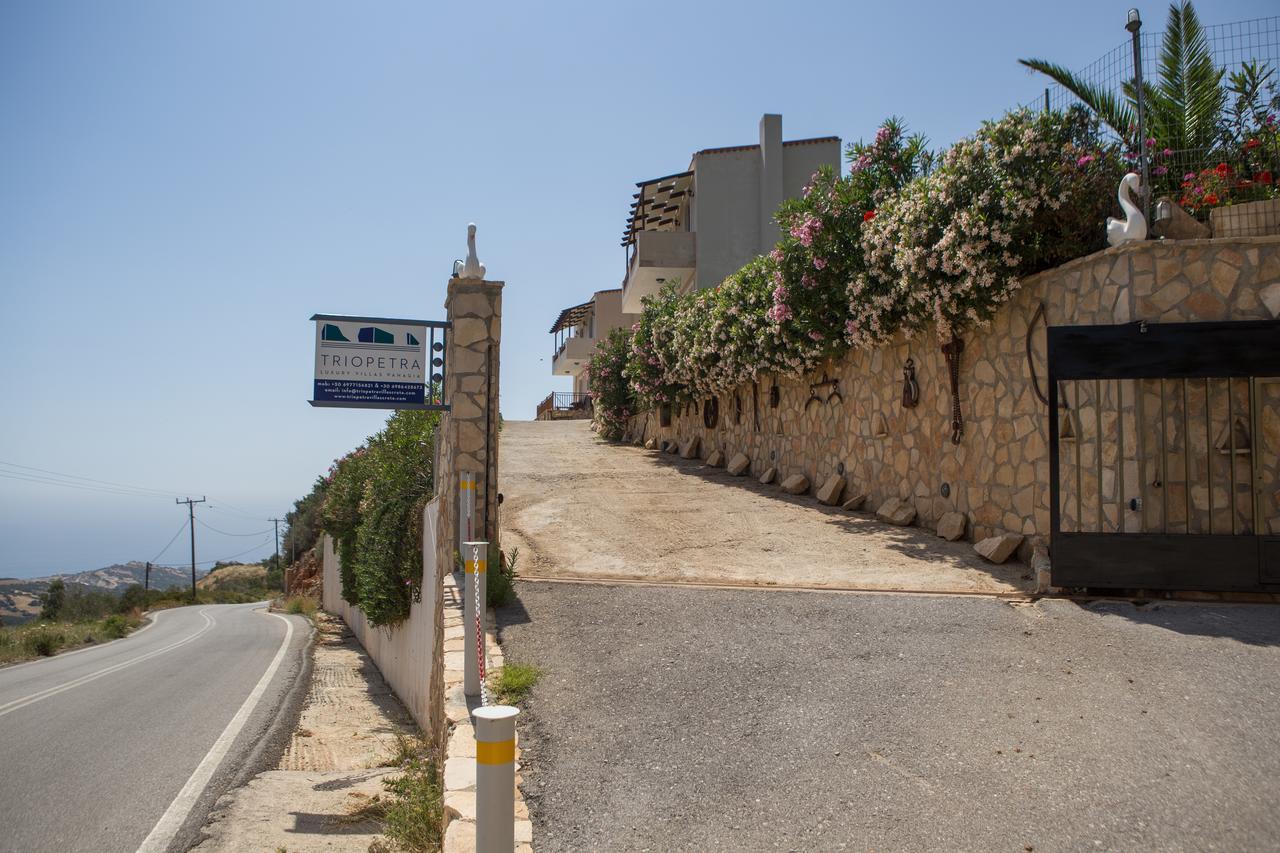 Triopetra Luxury Villas Panagia Exteriér fotografie